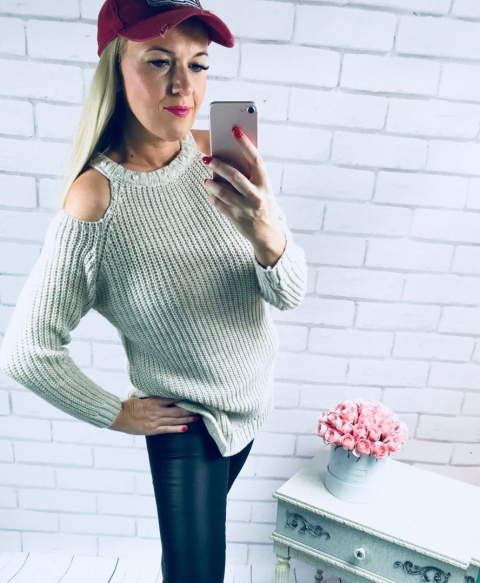 SWETER Neli beż SWETER Neli beż