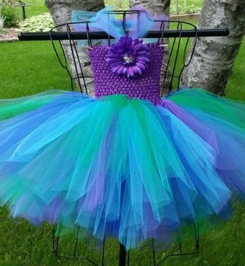 Sukienka TUTU Wrzosowy Sad Sukienka TUTU Wrzosowy Sad