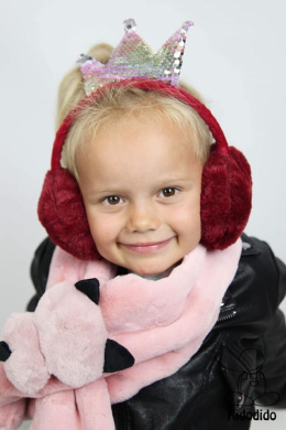 Nauszniki PRINCESS z obrotowymi cekinami