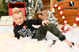 Komplet chłopięcy świąteczny DEAR SANTA