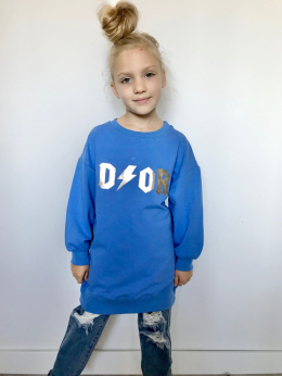 BLUZA Di~Or kolor kobaltowy