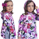 Bluza kangurka z rozcięciami Spring FLOWERS