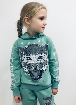 DRES DZIEWCZĘCY Tiger mięta