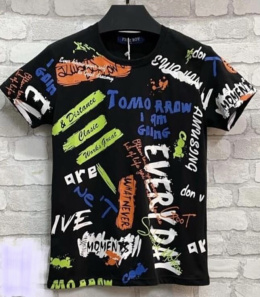 T-shirt chłopięcy graffiti