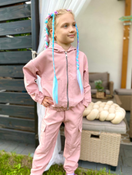 Dres dziewczęcy CARGO rozpinany PUDER