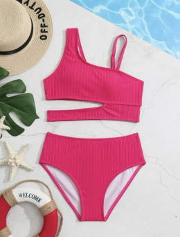 Kostium bikini młodzieżowe w prążek