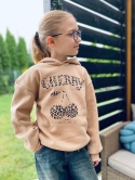 Bluza dziewczęca Cherry panther beż