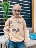 Bluza dziewczęca Cherry panther beż