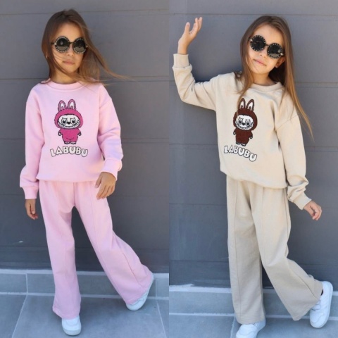 Dres LABUBU dla dziewczynki/ KOLORY Dres LABUBU dla dziewczynki/ KOLORY