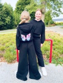 Dres WINGS czarny ze skrzydłami