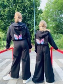 Dres WINGS czarny ze skrzydłami
