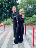Dres WINGS czarny ze skrzydłami