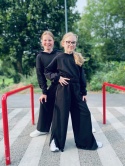 Dres WINGS czarny ze skrzydłami