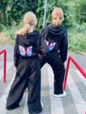Dres WINGS czarny ze skrzydłami