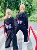 Dres WINGS czarny ze skrzydłami