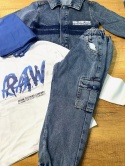 Komplet chłopięcy BAM BAM jeans 3 elementy