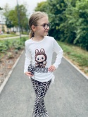 Komplet prążkowany LABUBU, 3-elementy