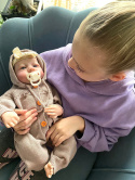 Lalka REBORN, jak żywe dziecko BOBAS