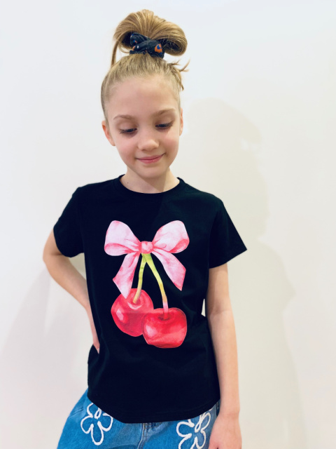 T-shirt WISIEŃKI czerń T-shirt WISIEŃKI czerń