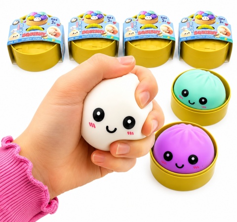 2 sztuk ZESTAW gniotków Squishy Dumpling Pierożek zabawka antystresowa