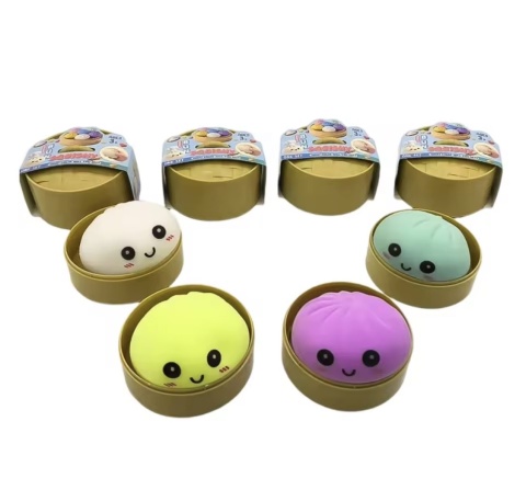 2 sztuk ZESTAW gniotków Squishy Dumpling Pierożek zabawka antystresowa