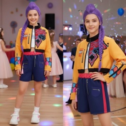 Przebranie karnawałowe RUMI Łowczyni Demonów