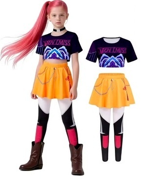 Przebranie karnawałowe cosplay MIRA Łowczyni Demonów