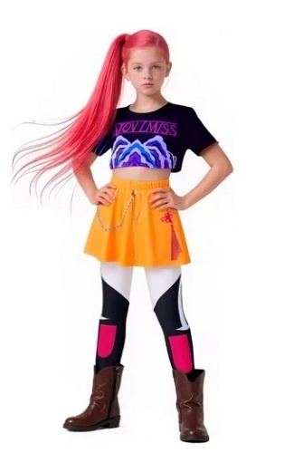 Przebranie karnawałowe cosplay MIRA Łowczyni Demonów